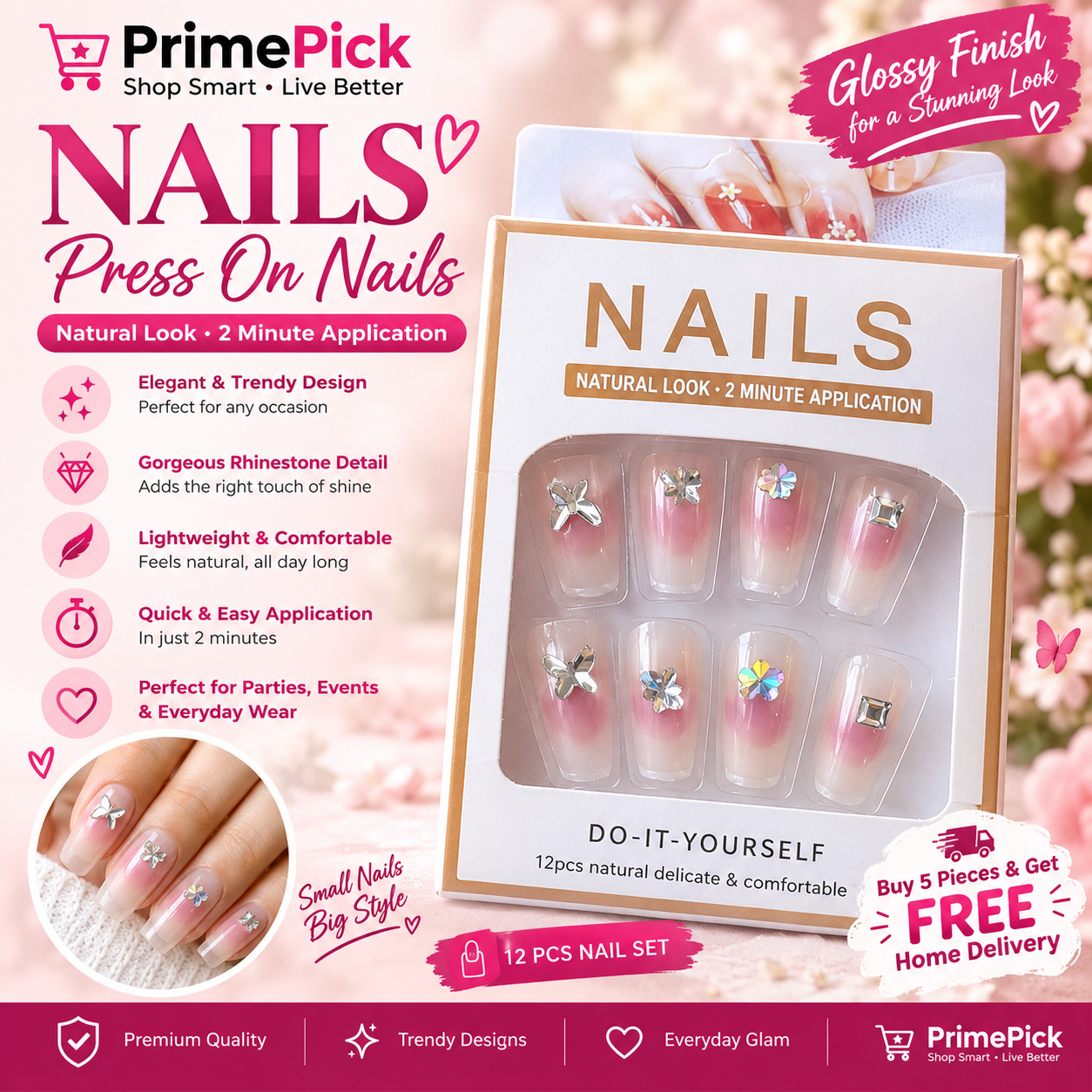 💅✨Nails — Natural & Glamorous! ✨💅
