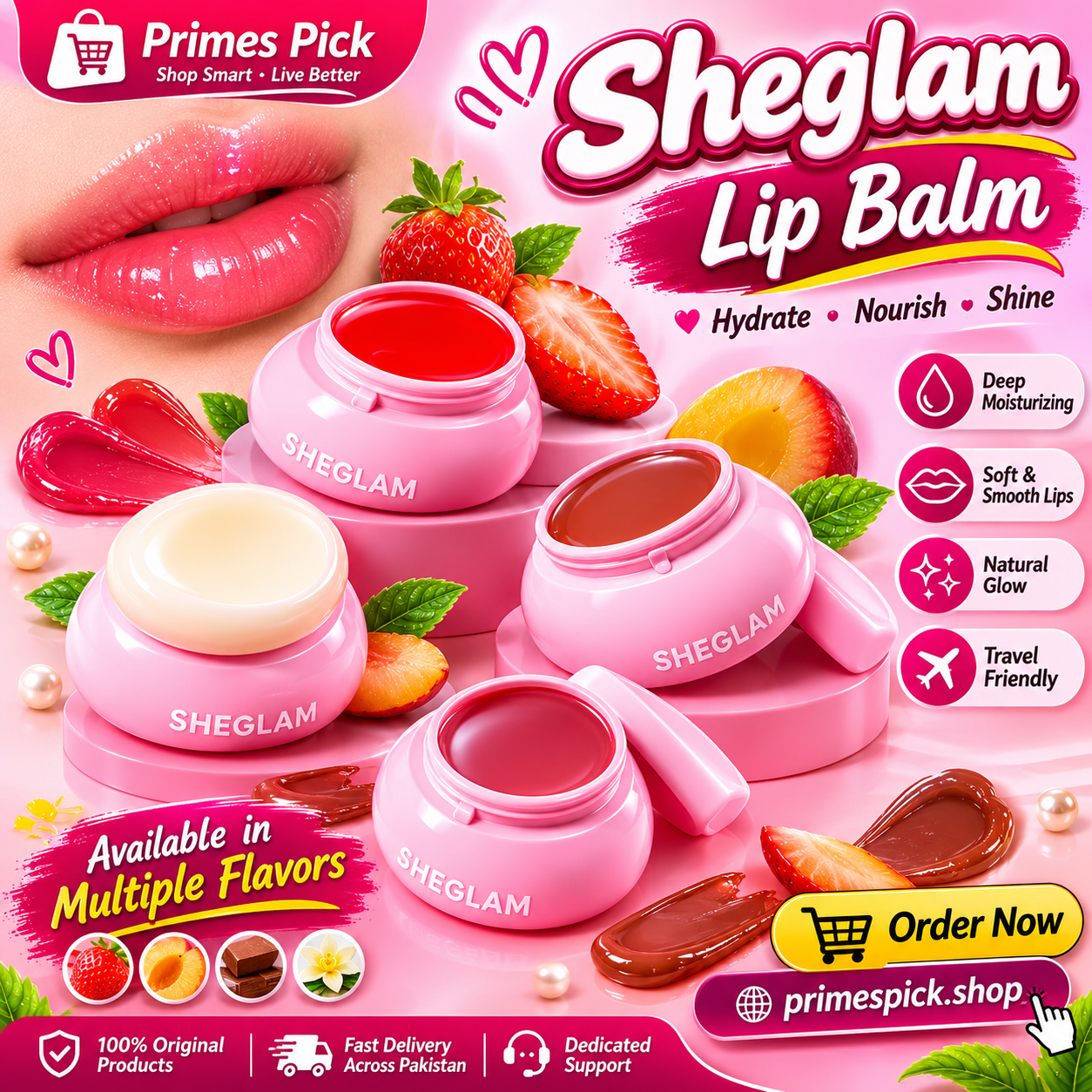 π SHEGLAM LIP BALM πΈ