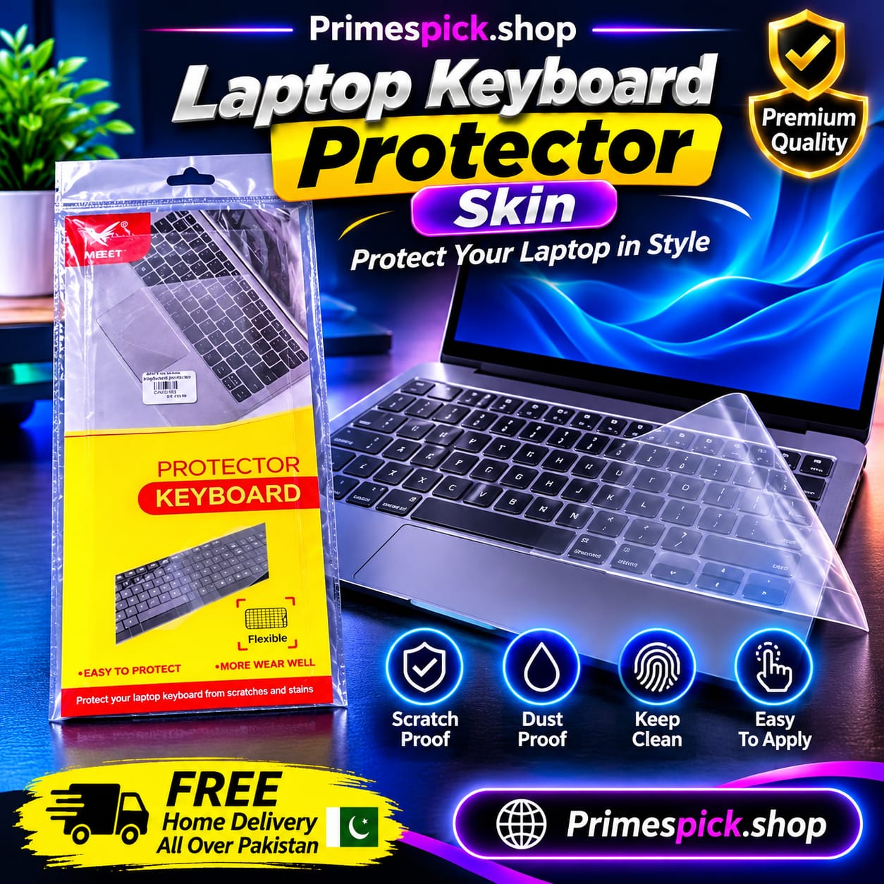 ๐ป LAPTOP KEYBOARD PROTECTOR SKIN ๐ก๏ธ