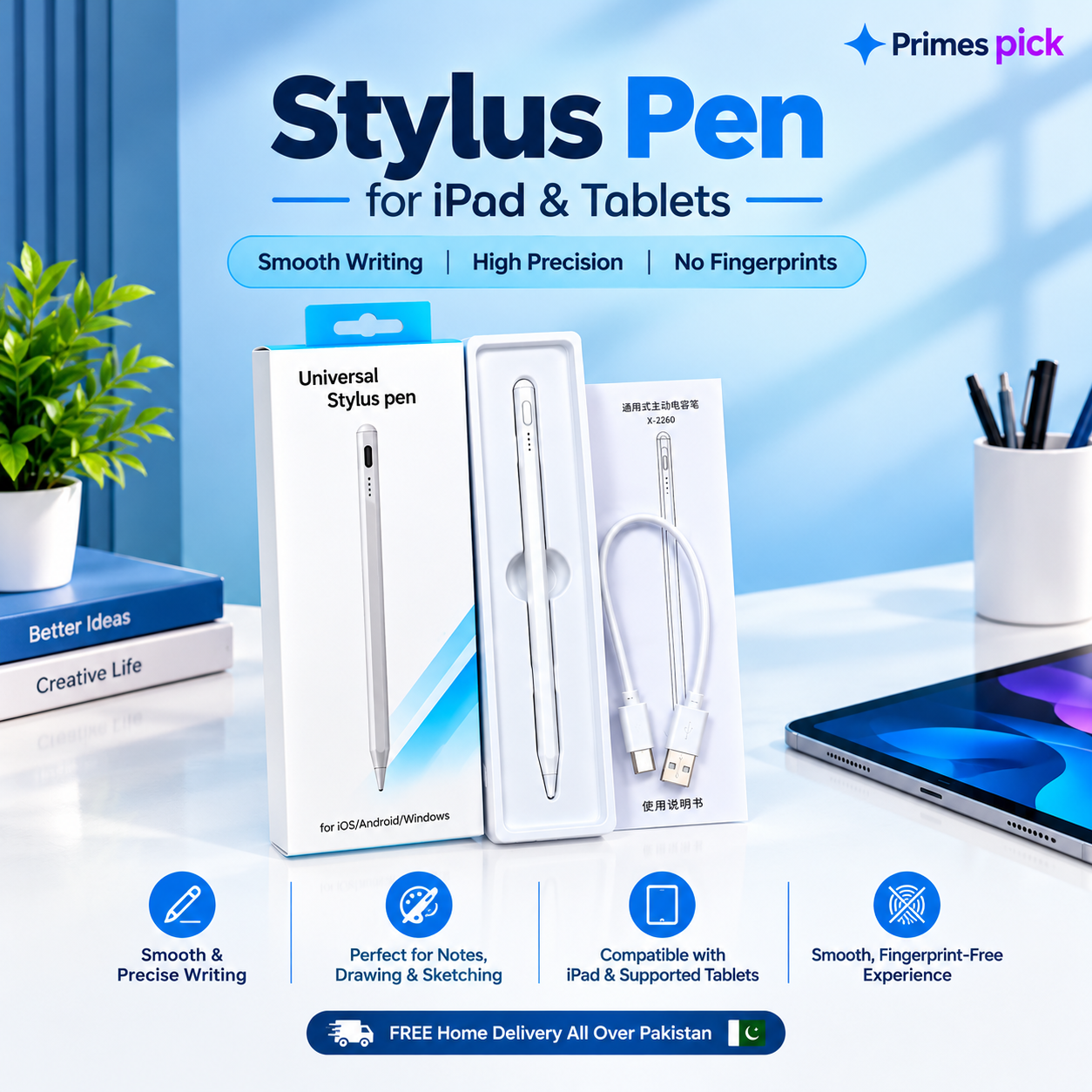 ✍️ Universal Stylus Pen 📱 ✨