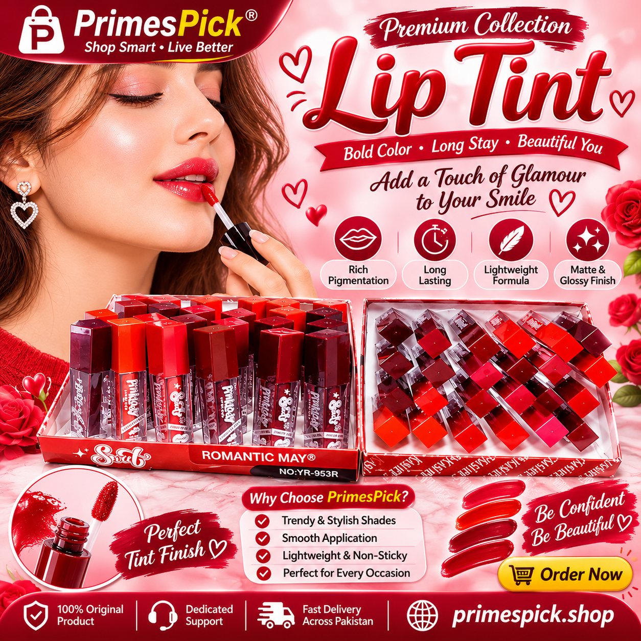 💋❤️ ROMANTIC LIP TINT ✨ 💄
